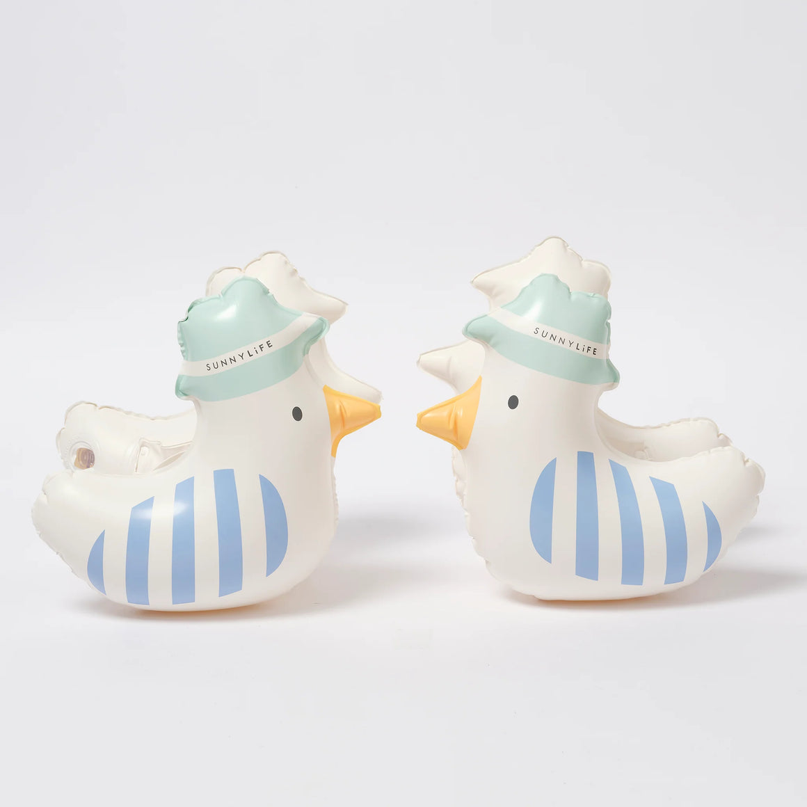 Sunnylife | Sid the Seagull Blue Stripe Inflatable Arm Bands