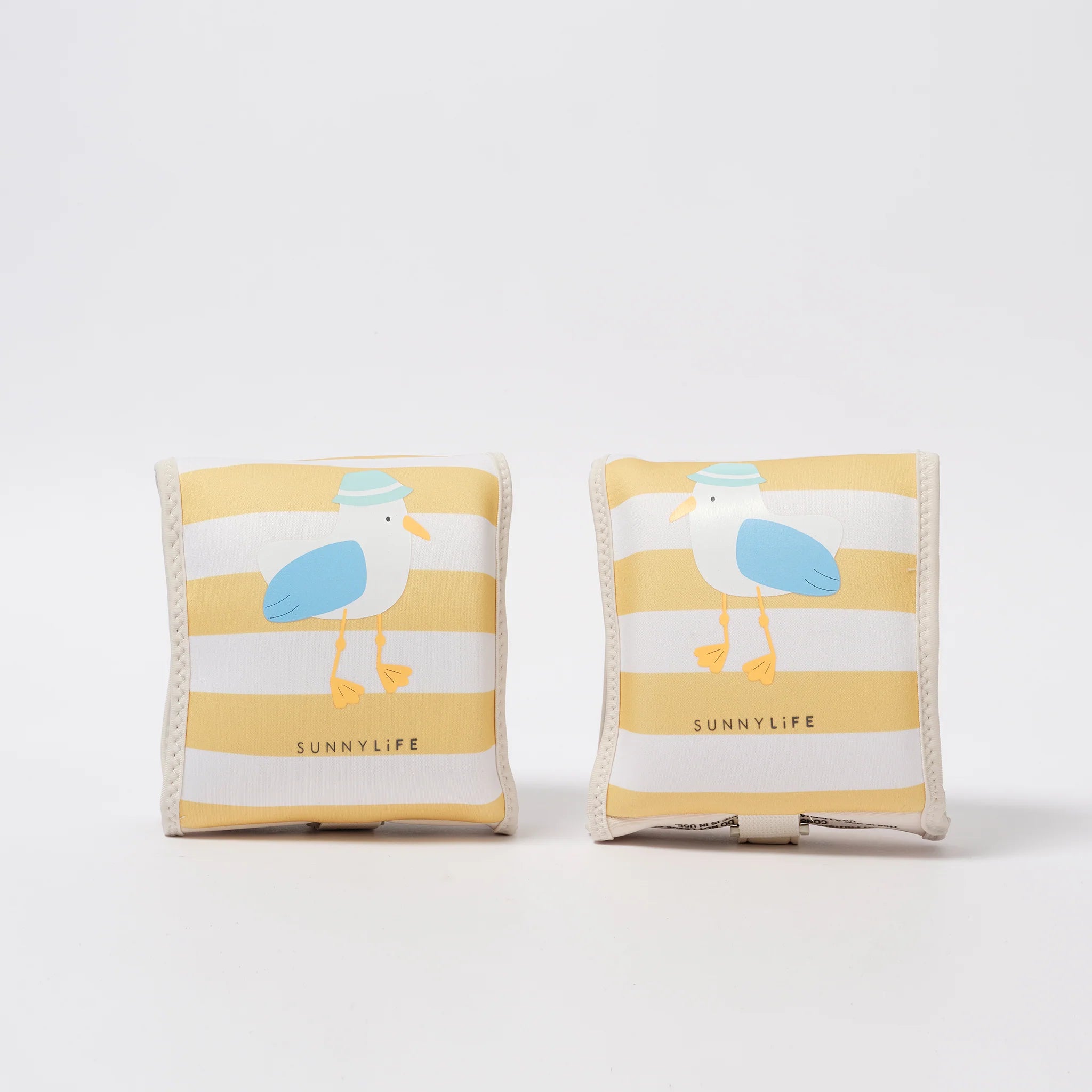 Sunnylife | Sid the Seagull Kids Floaties Mustard Stripe