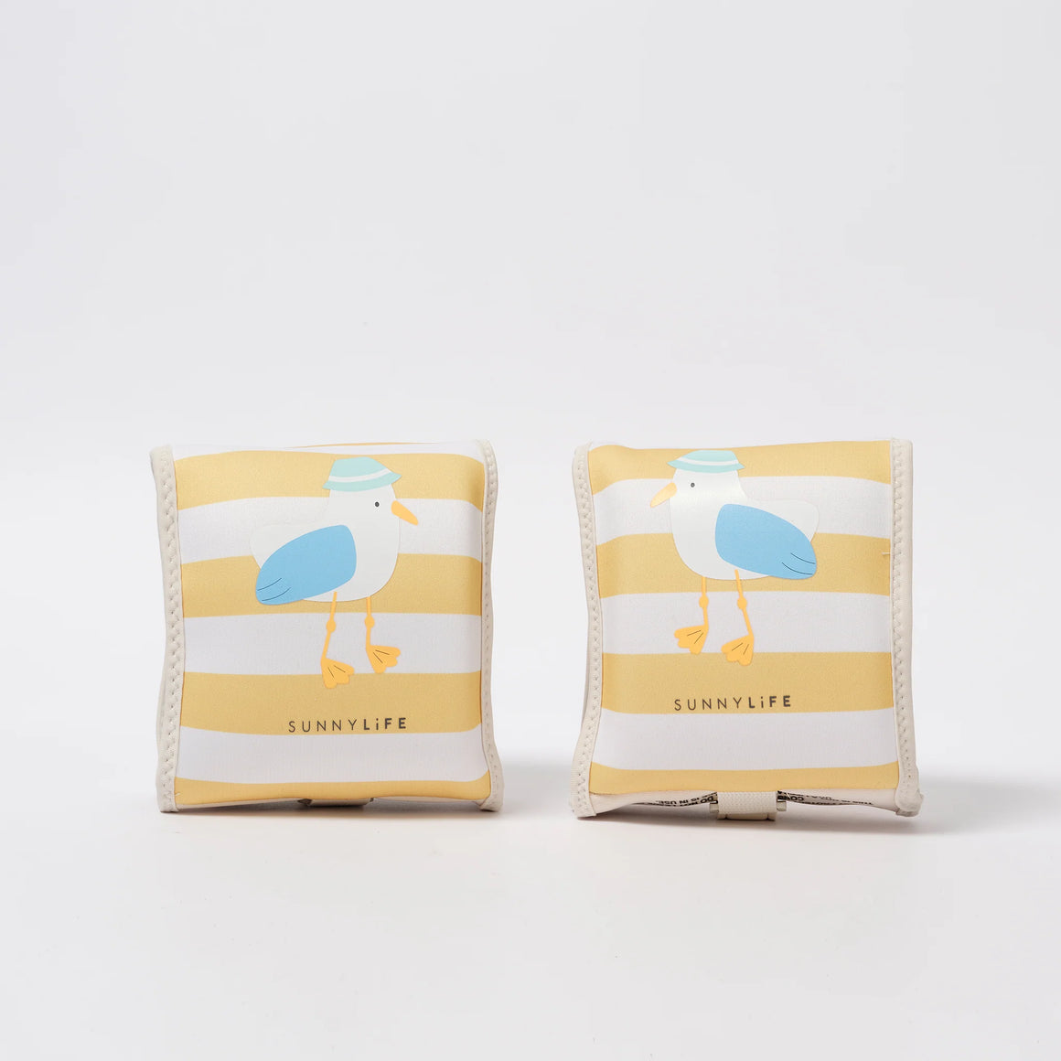 Sunnylife | Sid the Seagull Kids Floaties Mustard Stripe