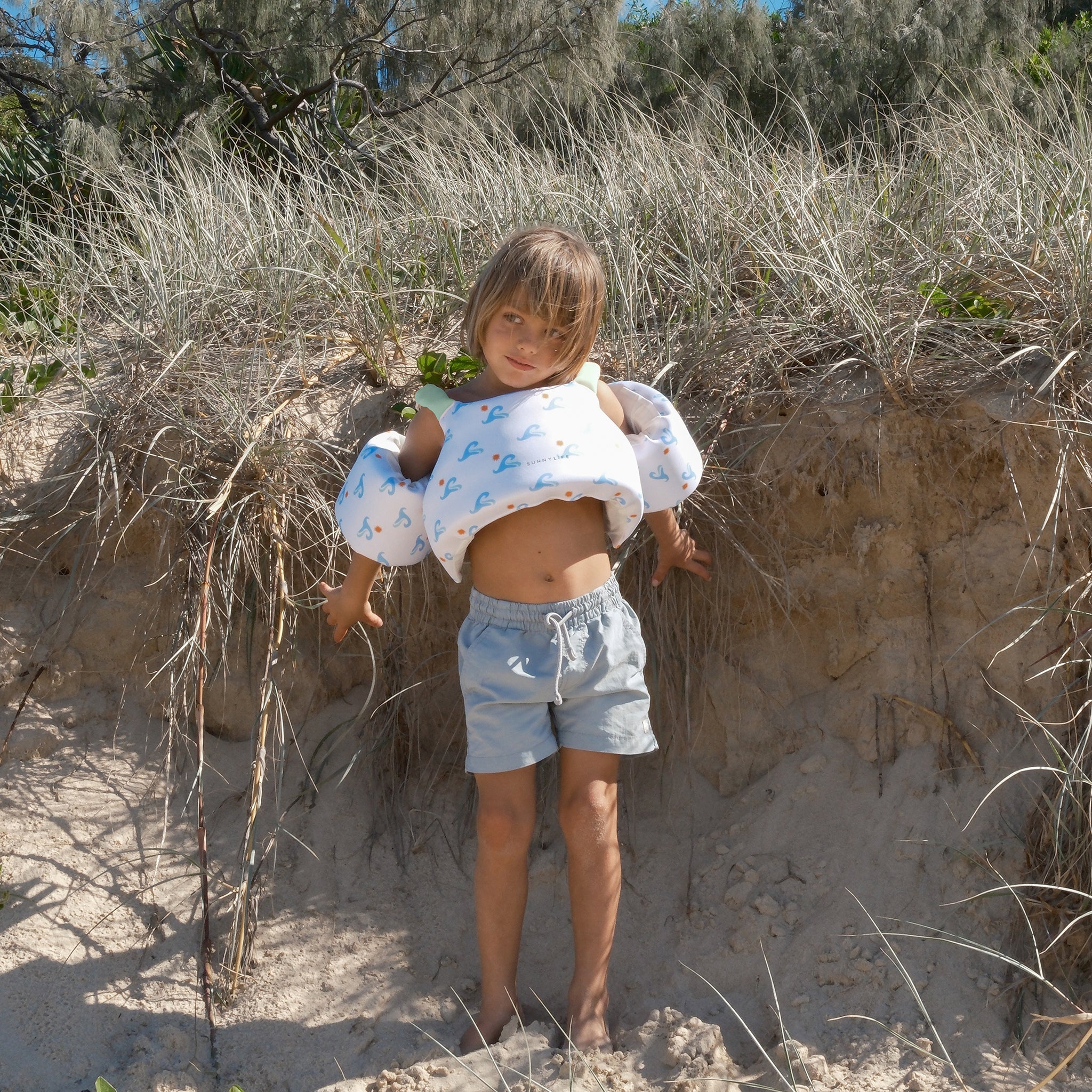 Sunnylife | Sid the Seagull Blue Wave Floatie Jacket