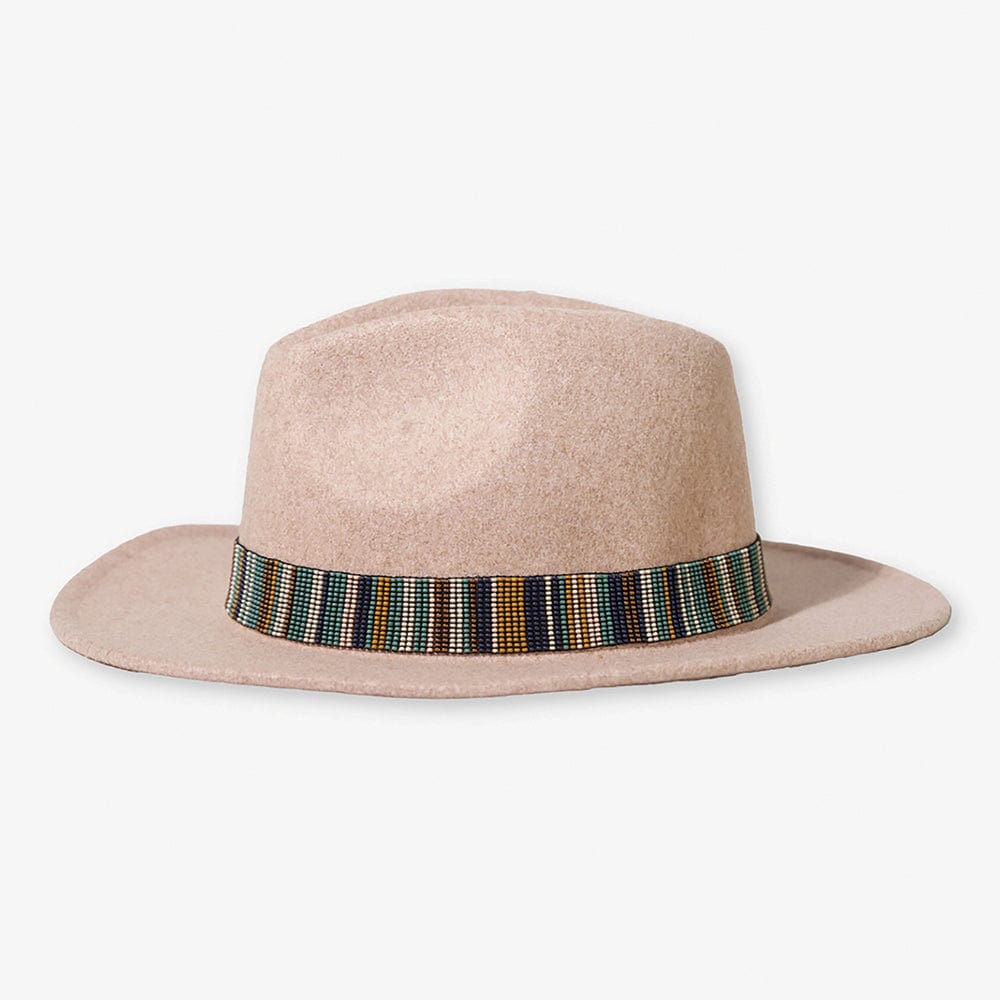 INK + ALLOY | Ryan Striped Beaded Hat Band