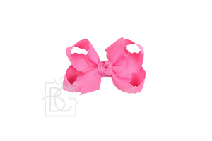 Scalloped Edge Ribbon Bow -3.5" Medium