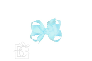Scalloped Edge Ribbon Bow -3.5" Medium