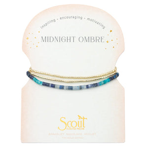 Scout Curated Wears | Ombre Stone Wrap Bracelets