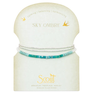 Scout Curated Wears | Ombre Stone Wrap Bracelets