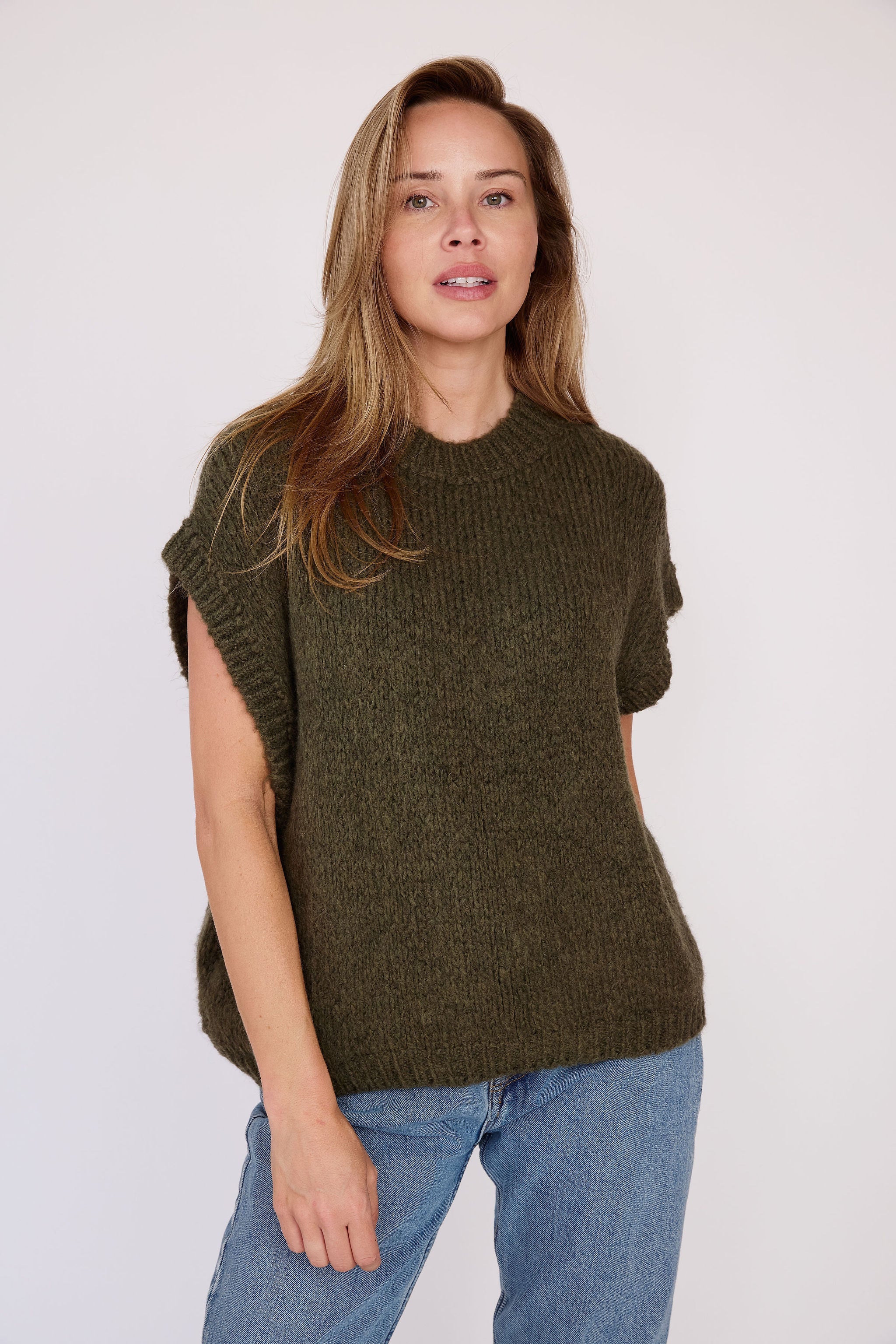 Sofia Short Sleeve Knit Top