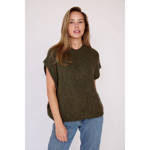 Sofia Short Sleeve Knit Top