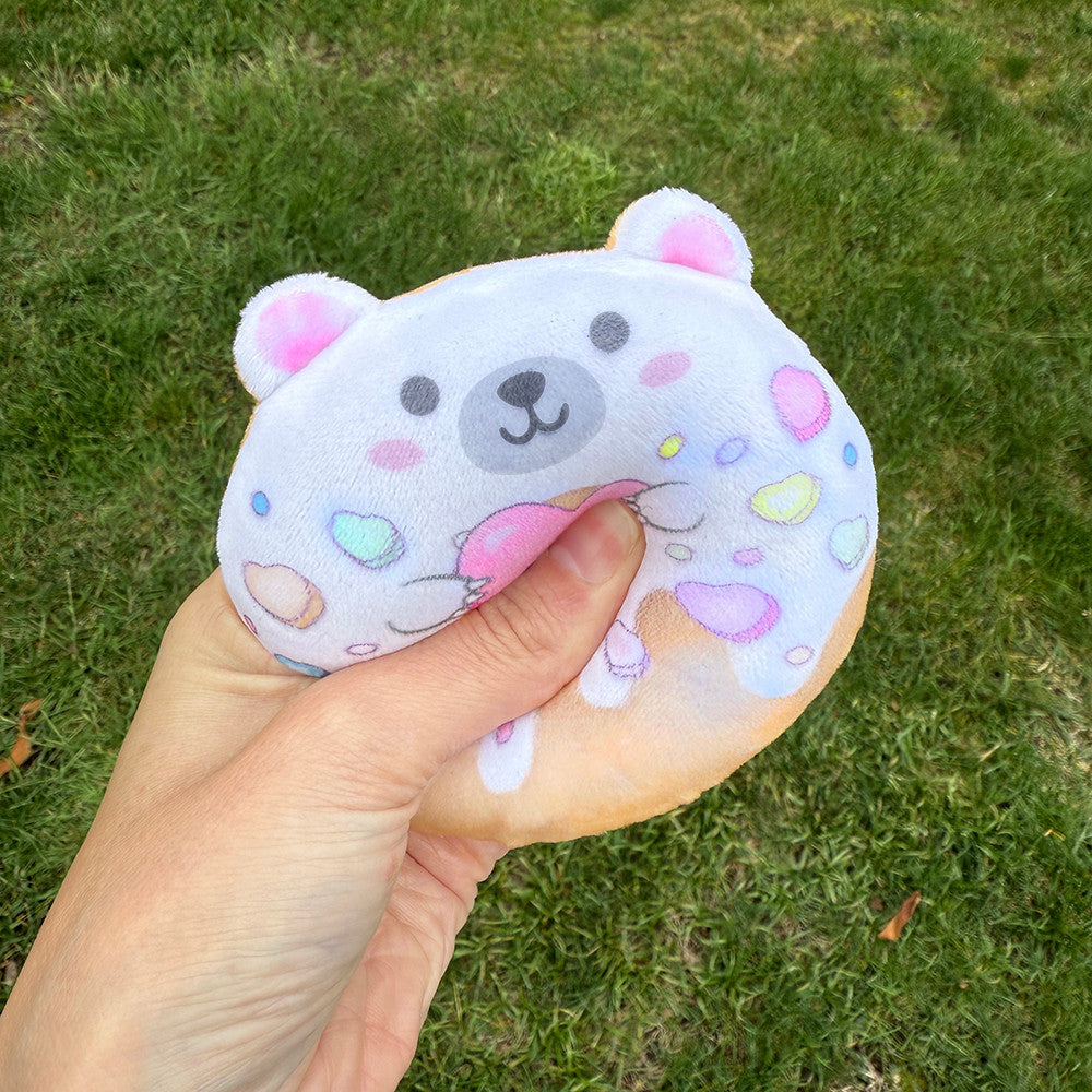 Super Duper Sugar Squisher -Plush Sugar Bear Donuts