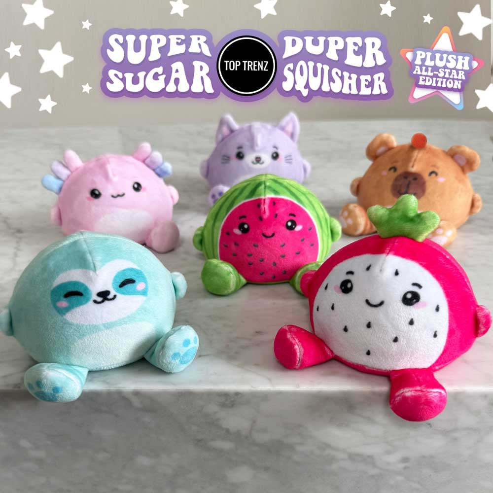Super Duper Sugar Squisher Plush All-Stars Edition