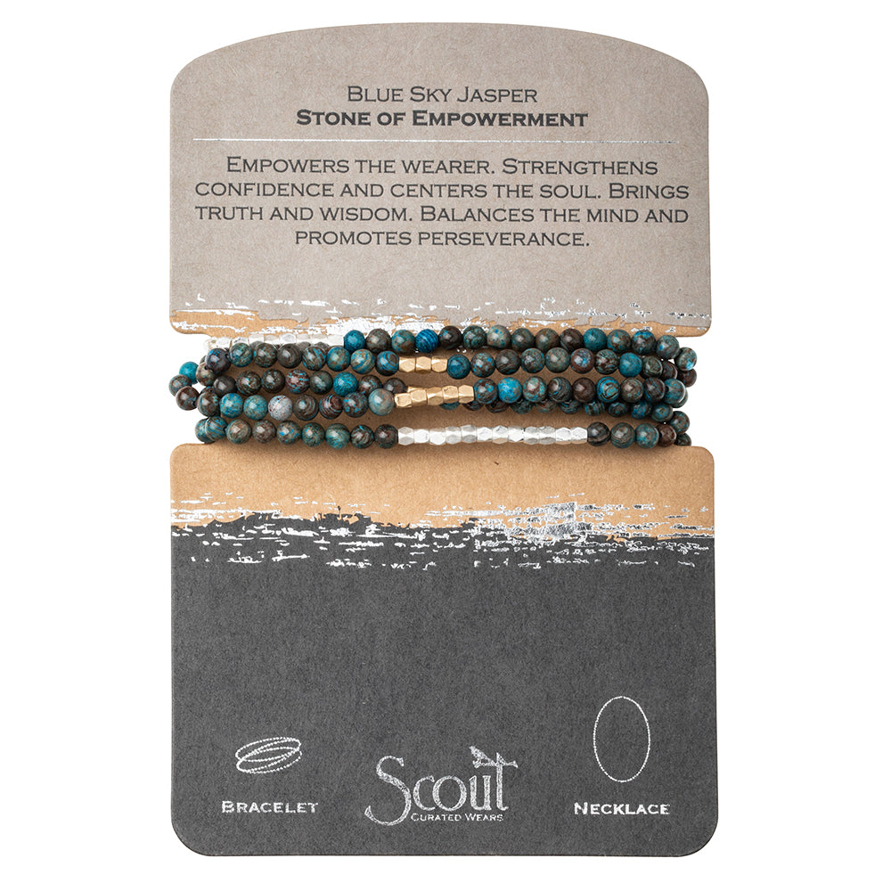 Scout Curated Wears | Stone Wrap Bracelet/Necklace