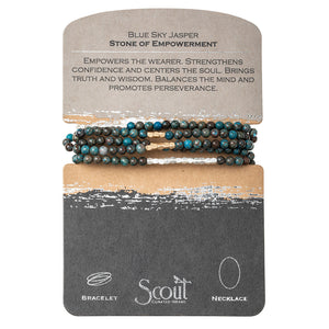 Scout Curated Wears | Stone Wrap Bracelet/Necklace