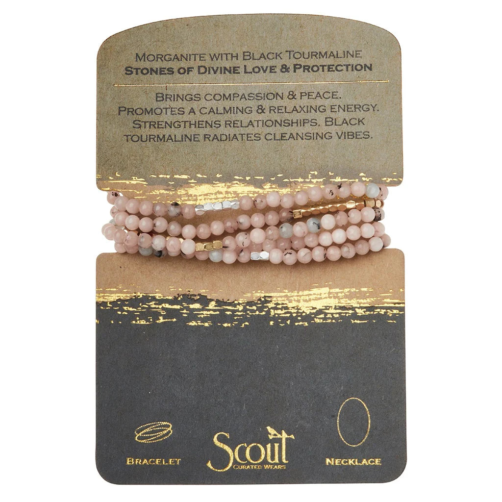 Scout Curated Wears Stone Wrap Bracelet/Necklace