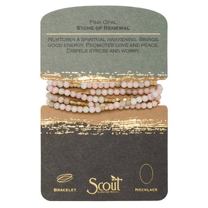 Scout Curated Wears | Stone Wrap Bracelet/Necklace