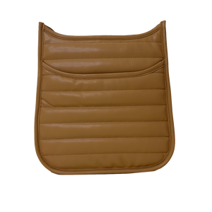 AHDORNED | Sarah Quilted Faux Leather Messenger