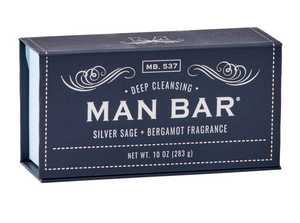 MAN BAR | DEEP CLEANSING SILVER SAGE & BERGAMOT