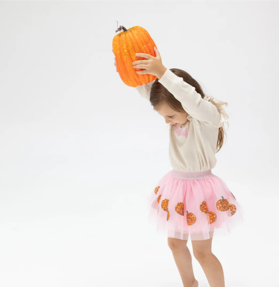 Angel Dear | Halloween Pumpkin Tutu Skirt