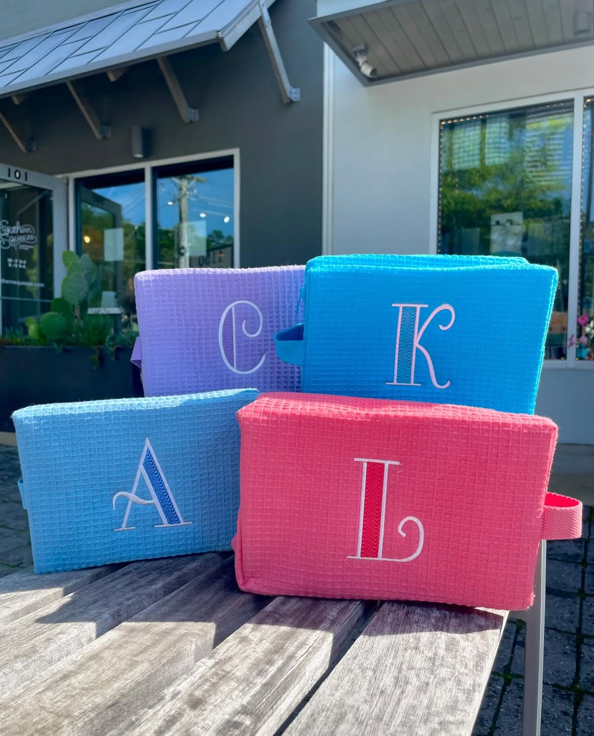 Charlotte's Web | Waffle Cosmetic Bags - Multiple Colors