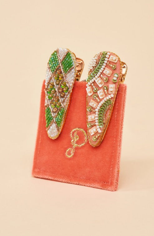 Powder Design | Jewelled Hair Clips