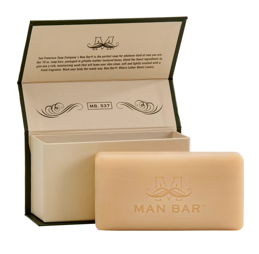 MAN BAR | Invigorating Bergamot Cognac Soap