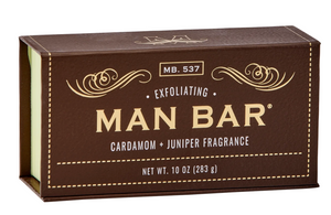 MAN BAR | EXFOLIATING CARDAMOM & JUNIPER