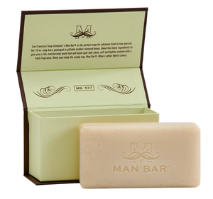 MAN BAR | EXFOLIATING CARDAMOM & JUNIPER