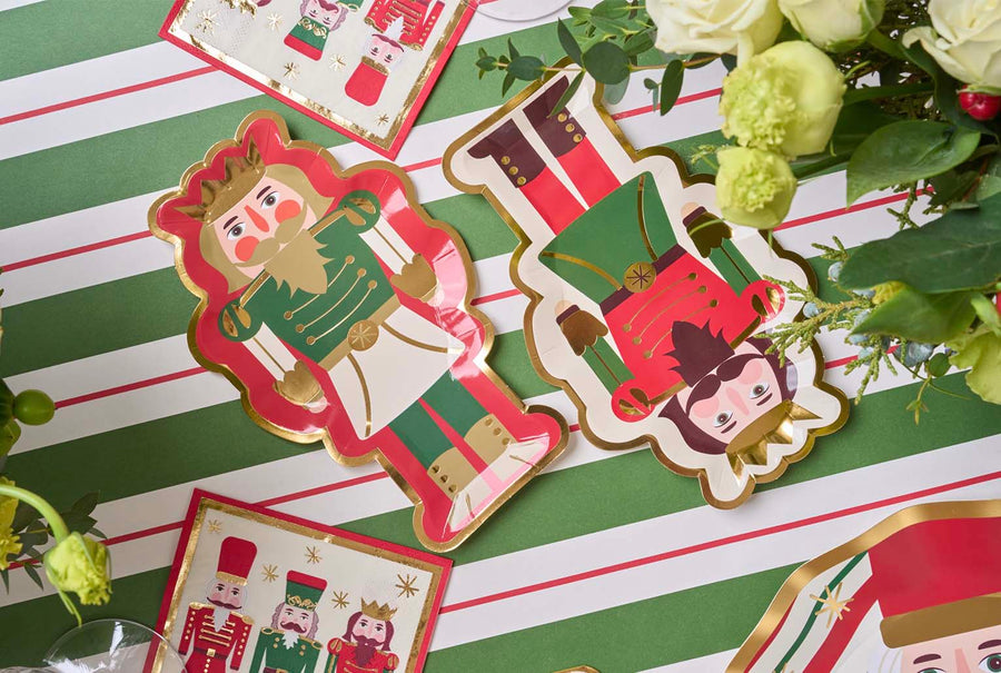 Sophistiplate | Nutcracker Christmas Die Cut Salad Plate