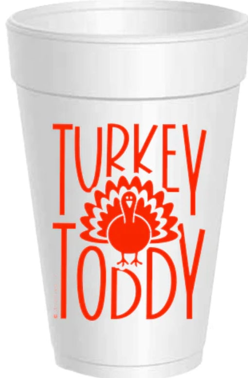 Thanksgiving Styrofoam Cups