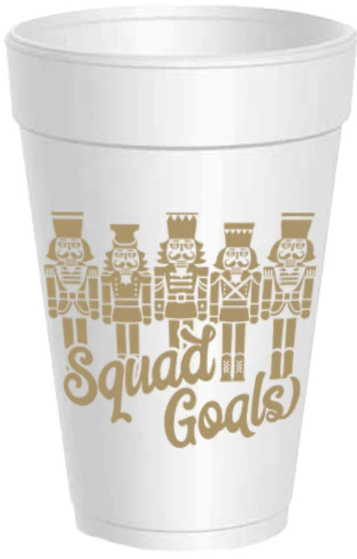 Christmas Styrofoam Cups