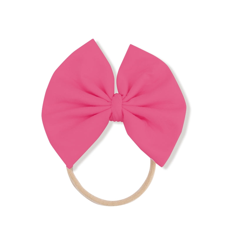 Angel Dear | Pink Power Big Bow Headband