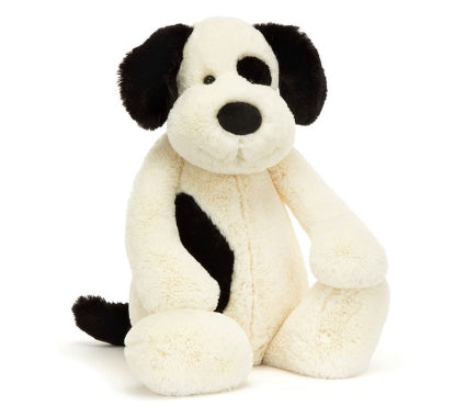 Jellycat | Bashful Black & Cream Puppy