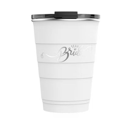 16oz Solid Gloss Tumbler - Great White BRIDE