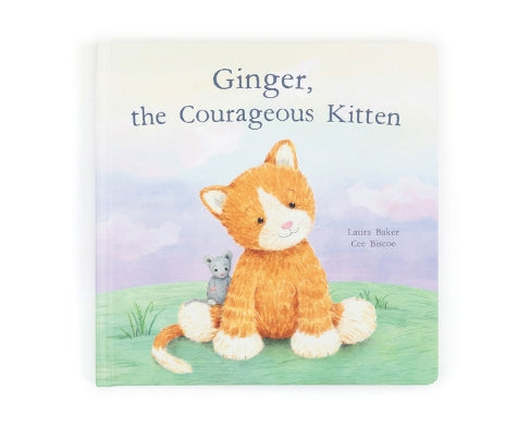 Jellycat | Ginger, the Courageous Kitten Book