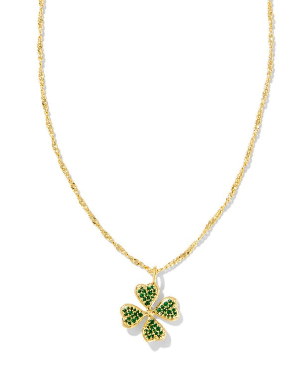 Kendra Scott | Clover Crystal Pendant Necklaces