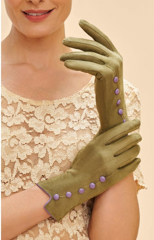 Powder Design | Beatrice Faux Suede Gloves