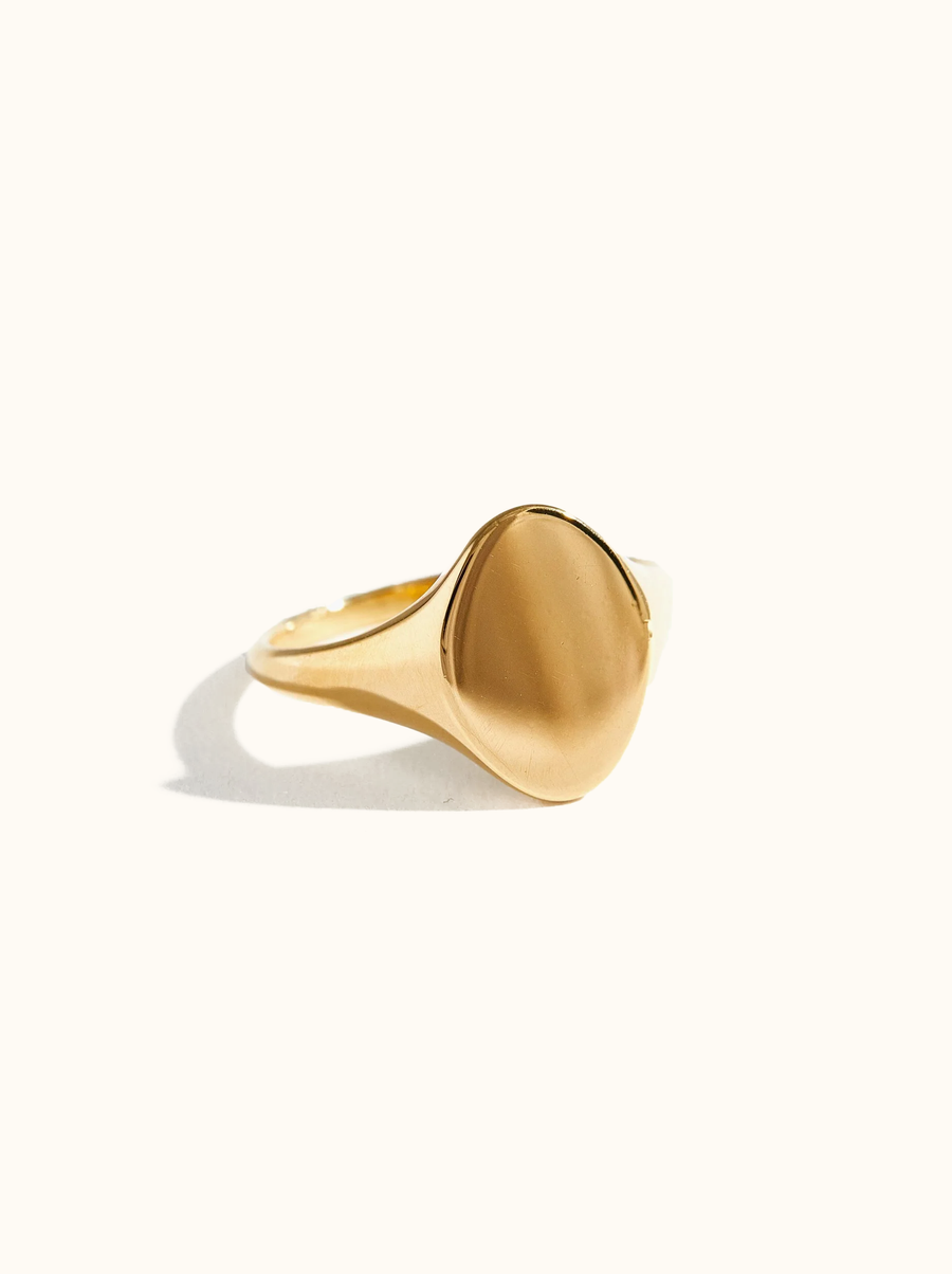 ABLE | Blank Signet Ring ($15.00 Engraving)