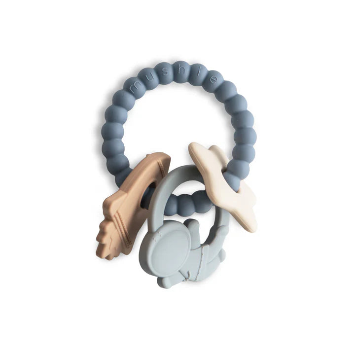 Mushie/ Space Teething Ring