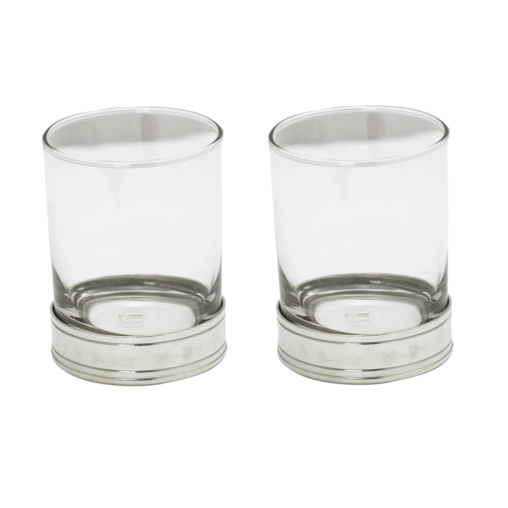 Salisbury | Pewter Double Old Fashioned Gift Set of 2