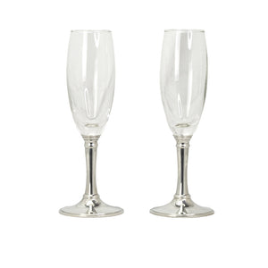 Salisbury | Pewter Champagne Flute Gift Set