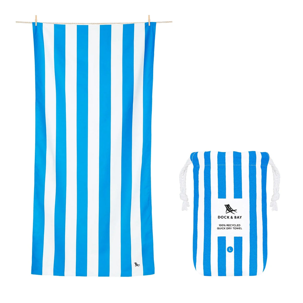 Dock & Bay | Quick Dry Cabana Towels - Extra Large