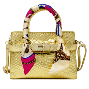 Zomi Gems | Crocodile Buckle Bag