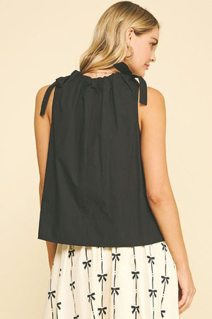 Pinch | Tie Detailed Sleeve Blouse