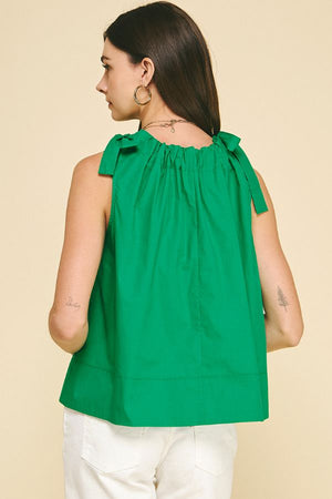 Pinch | Tie Detailed Sleeve Blouse