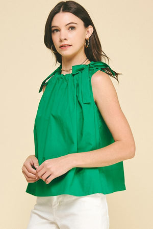 Pinch | Tie Detailed Sleeve Blouse