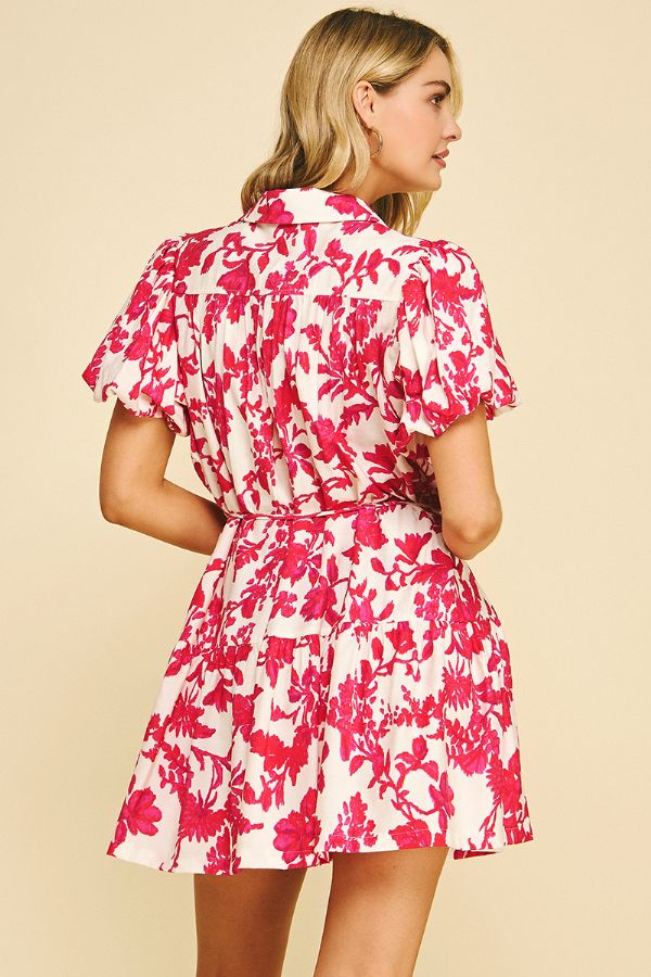 Elini Floral Mini Dress