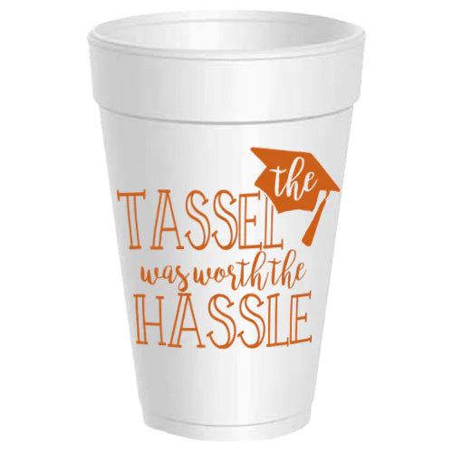 Graduation Novelty Styrofoam Cups
