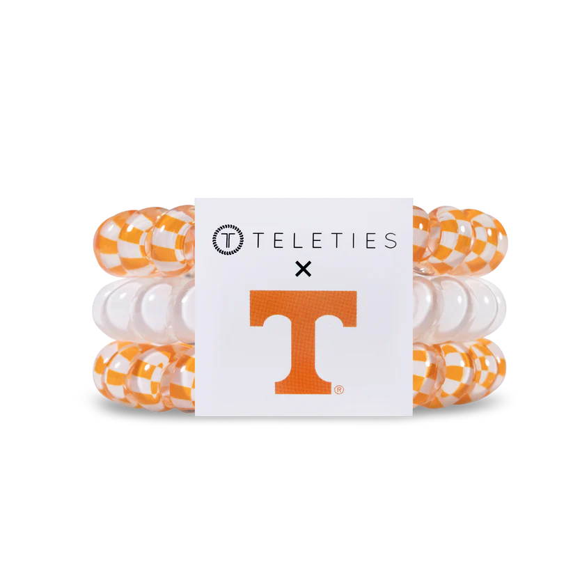 TELETIES | Tennessee Vols Large Hair Ties