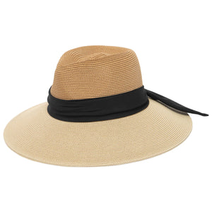 San Diego Hat Co. | Paola - Ultrabraid Two Tone Fedora