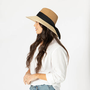 San Diego Hat Co. | Paola - Ultrabraid Two Tone Fedora