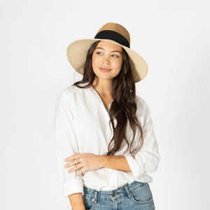 San Diego Hat Co. | Paola - Ultrabraid Two Tone Fedora