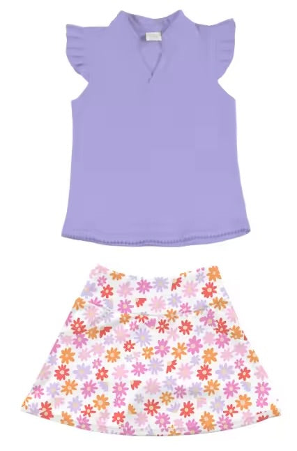 Honey Bee Yoga Skort Set